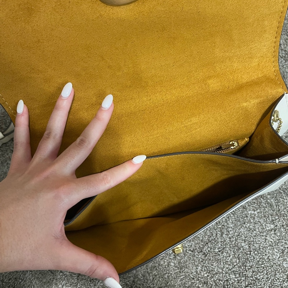 Coach Parker Top Handle 32 - Cream & Beige - Picture 6 of 8